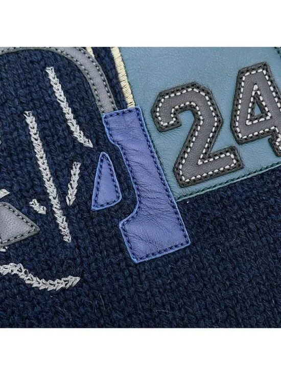 Hermes Scarf Quarter Bash Cashmere Silk Fall/winter Marine - Picture 5 of 8